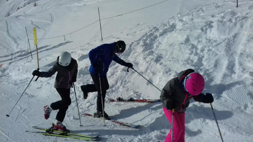 Le Skisun Massif et Parc national des Ecrins Puy Saint Vincent 1800 appartement pied des pistes 10
