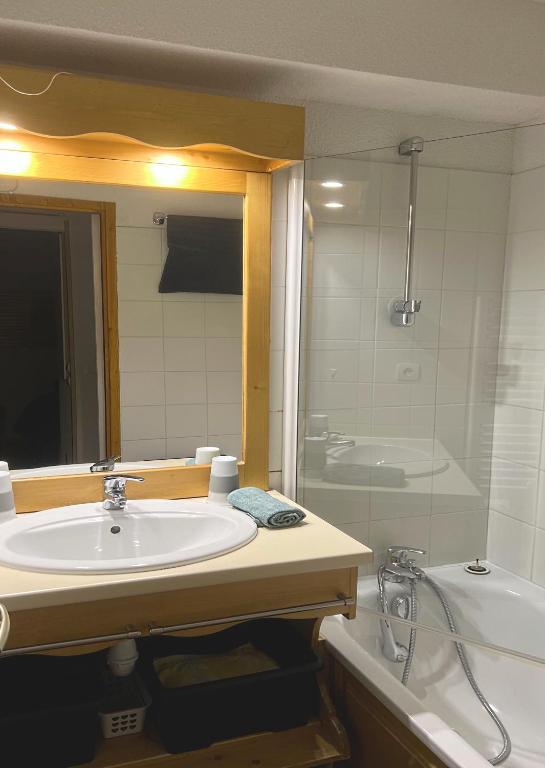 Le Skisun Massif et Parc national des Ecrins Puy Saint Vincent 1800 appartement pied des pistes 2