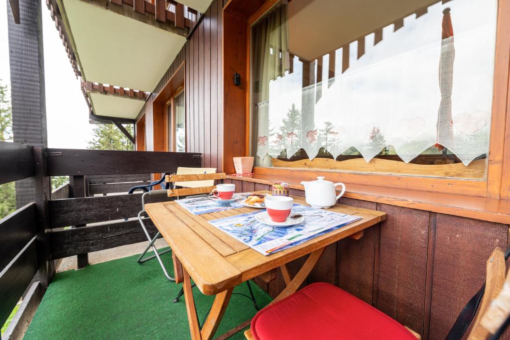 Le cheval blanc E7 appartement pied des pistes 10