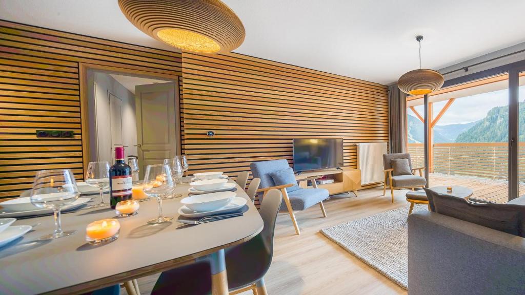 Les 360 Apt 2 BO Immobilier Chatel appartement pied des pistes 4
