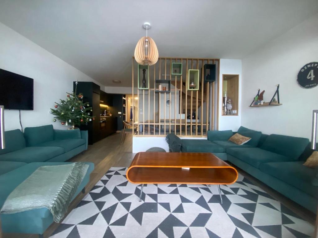 Les ARCS 1600 SKI AUX PIEDS MAGNIFIQUE DUPLEX 12 PERSONNES appartement pied des pistes 11