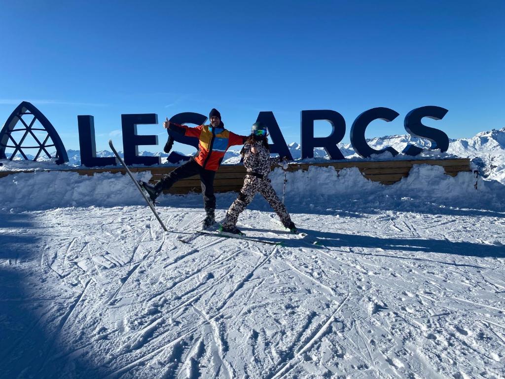Les ARCS 1600 SKI AUX PIEDS MAGNIFIQUE DUPLEX 12 PERSONNES appartement pied des pistes 7