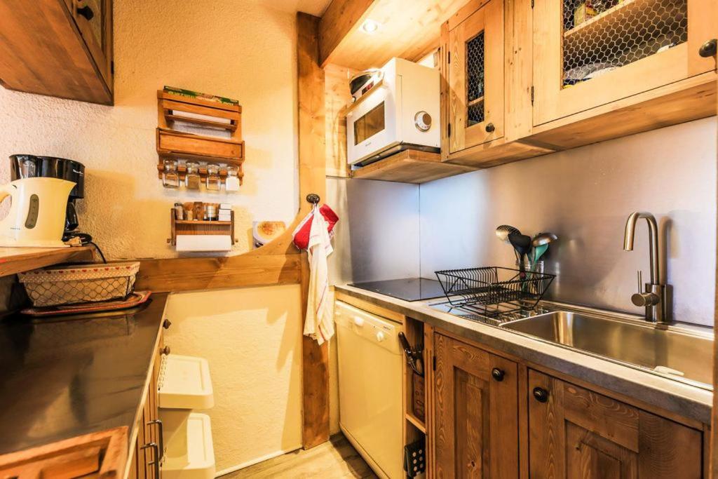 Les Arcs 1800 Nova 2 6 pers Parking couvert gratuit appartement pied des pistes 9