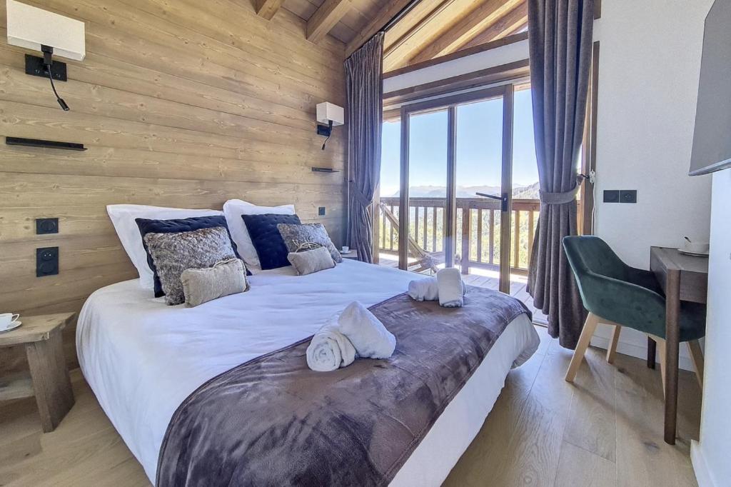 Les Chalets A11 Meribel spacious family duplex 100m from ski lift Les Chalets appartement pied des pistes 7