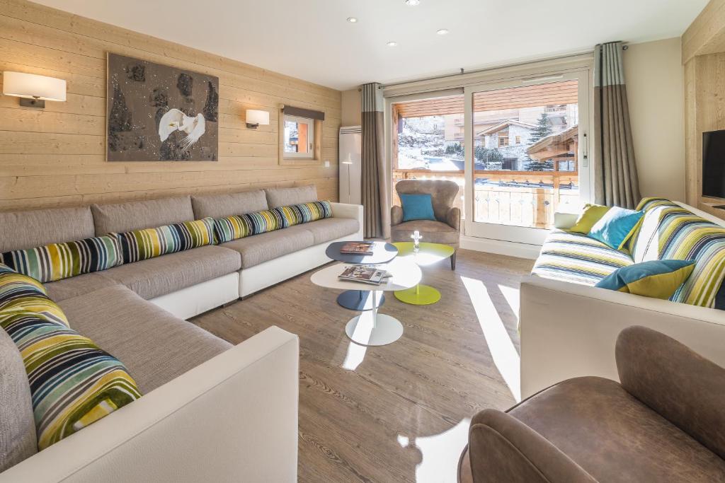 Les Chalets Du Jardin Alpin appartement pied des pistes 4