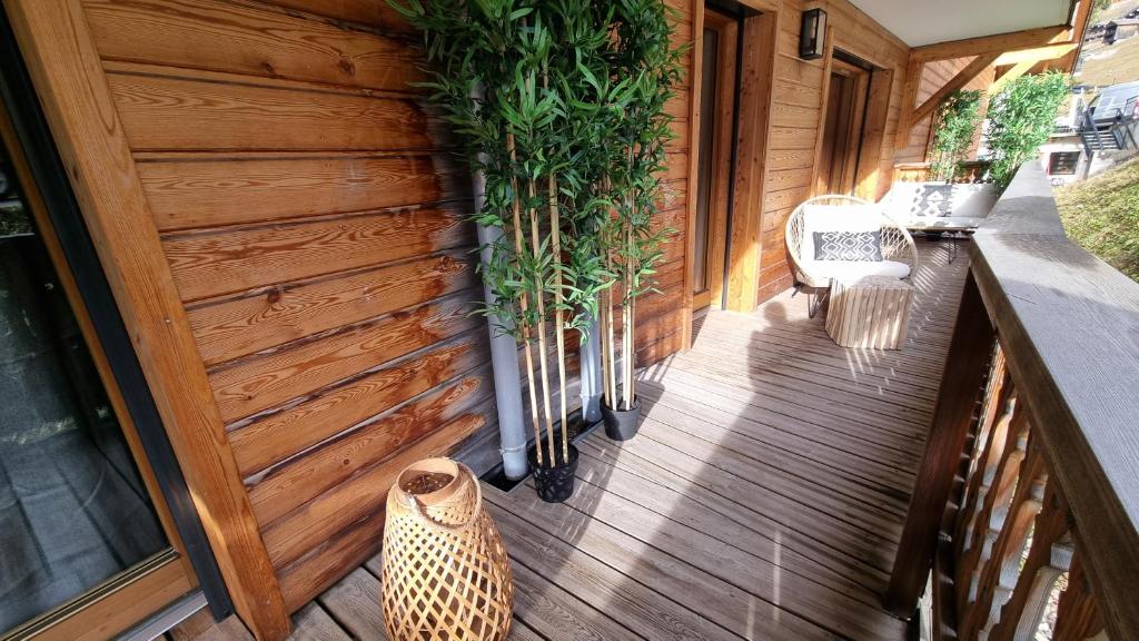 Les Chalets du Petit Chatel appartement pied des pistes 11