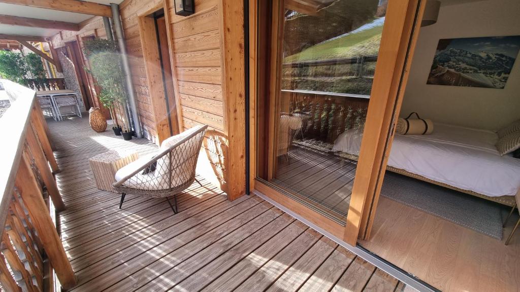 Les Chalets du Petit Chatel appartement pied des pistes 12