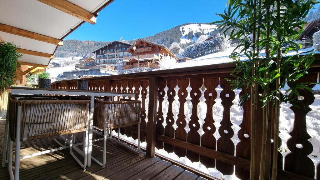 Les Chalets du Petit Chatel appartement pied des pistes 14