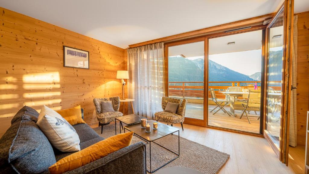 Les Flambeaux Apt B01 BO Immobilier Chatel appartement pied des pistes 4