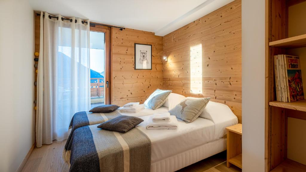 Les Flambeaux Apt B01 BO Immobilier Chatel appartement pied des pistes
