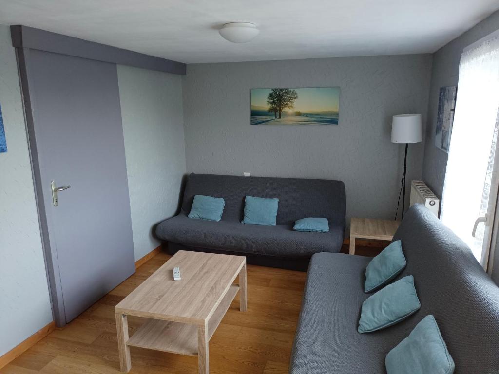 Les Jonquilles gite 810 pers. avec vue imprenable appartement pied des pistes 10