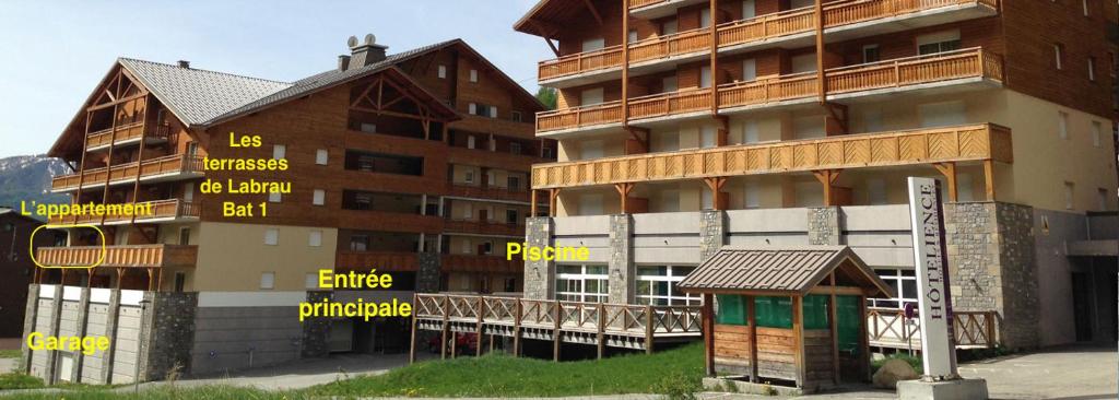 Les Terrasses de Labrau appartement pied des pistes 10