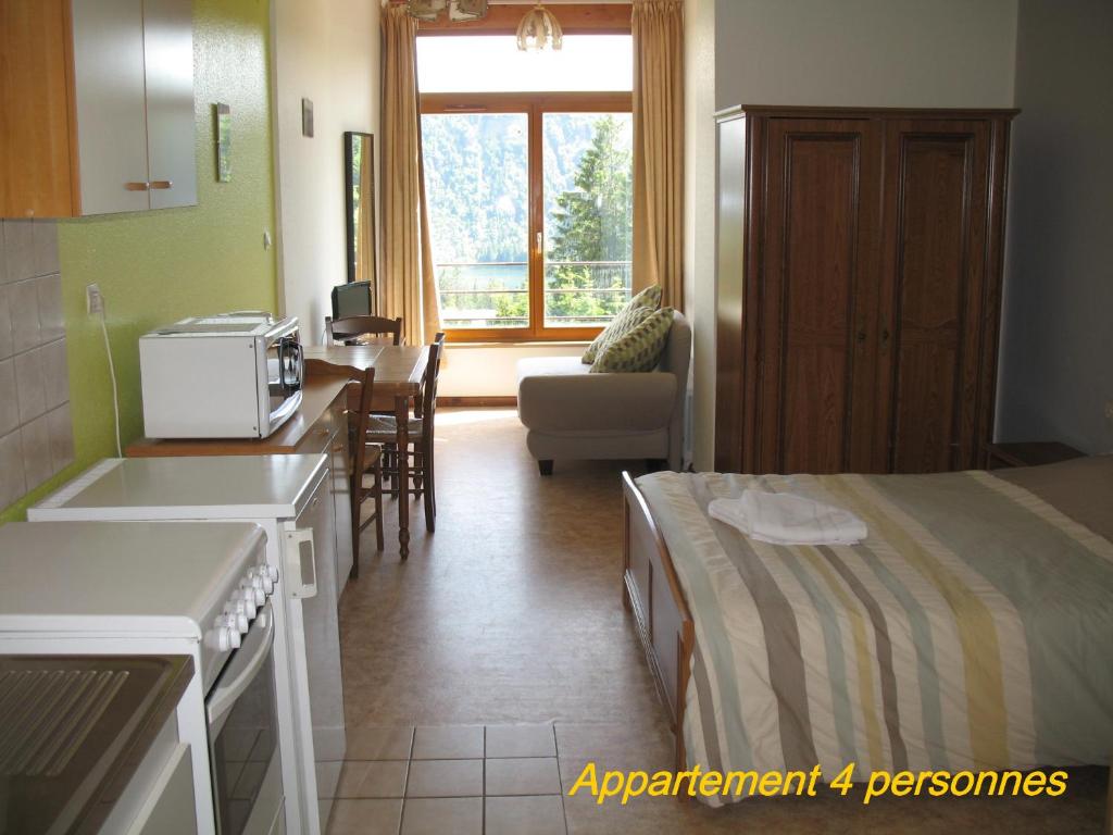 Les Terrasses du Lac Blanc Studios Appartements hotel pied des pistes 11