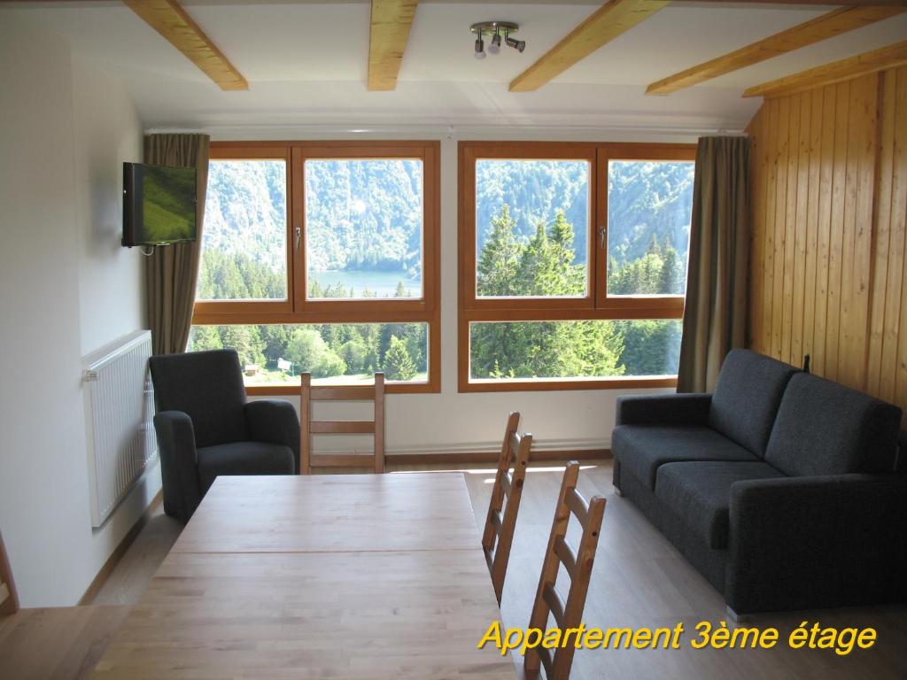 Les Terrasses du Lac Blanc Studios Appartements hotel pied des pistes 8