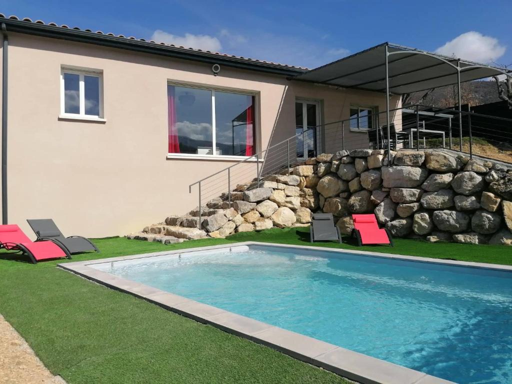 Les Villas Dorees Villa Soleil face au Mont Ventoux gite pied des pistes