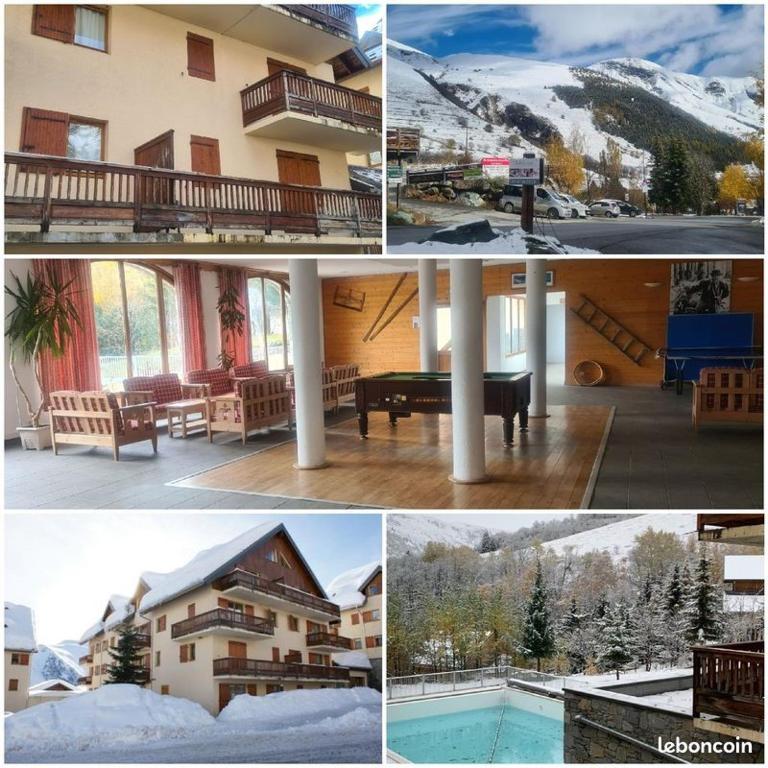 Logement 46 personnes a la montagne avec piscine appartement pied des pistes 15