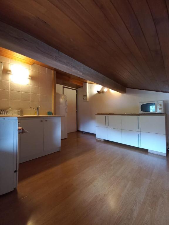 Logement mansarde dans maison avec jardin en bord de piste vue montagne appartement pied des pistes 3