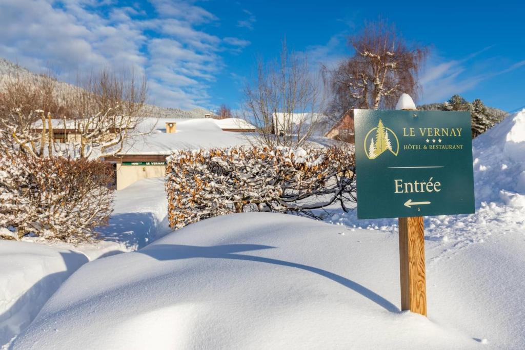 Logis Le Vernay hotel pied des pistes 8