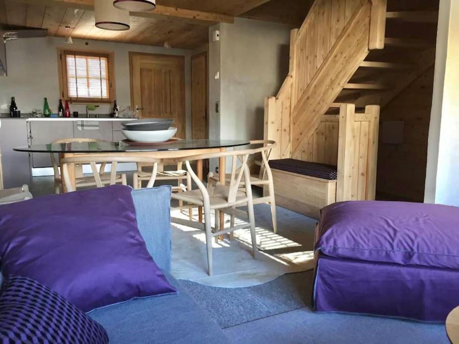Lovely 4 bedroom apt ski in ski out with sauna appartement pied des pistes 9