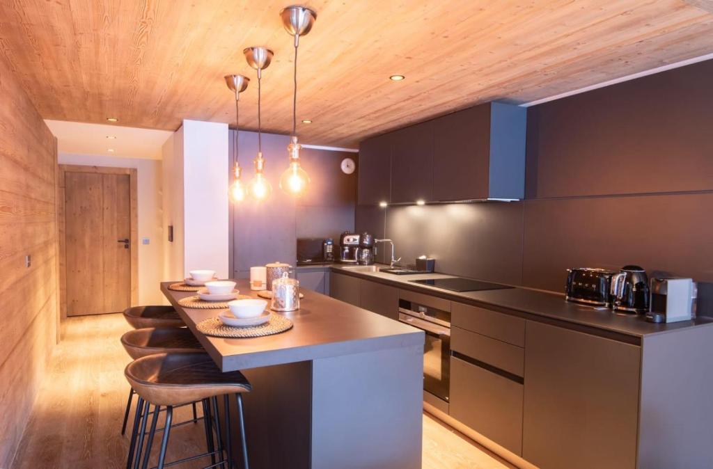 Luxueux appartement skis aux pieds jacuzzi privatif appartement pied des pistes 11