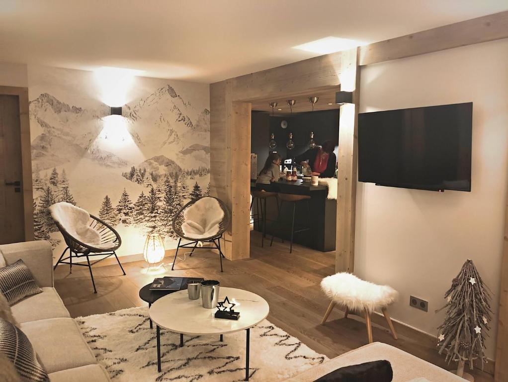 Luxueux appartement skis aux pieds jacuzzi privatif appartement pied des pistes 13