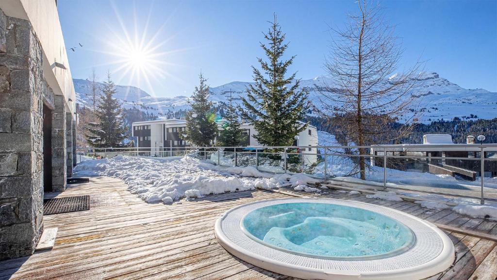 Madame Vacances Les Terrasses De Veret hotel pied des pistes 8