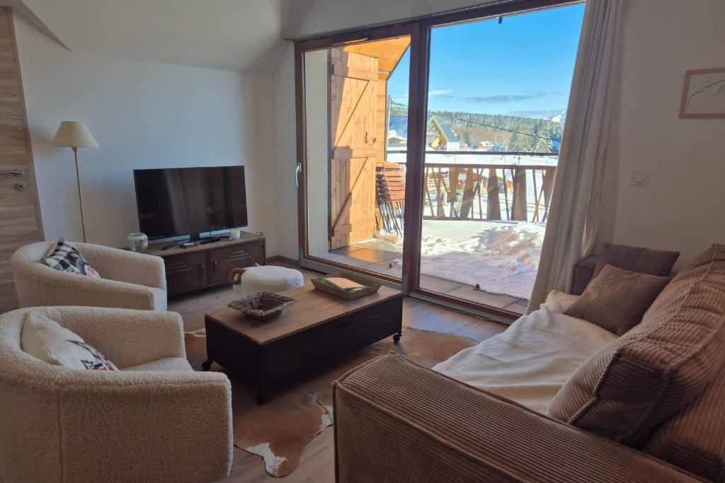 Magnifique appartement au pied des pistes Le trelod gite pied des pistes 1