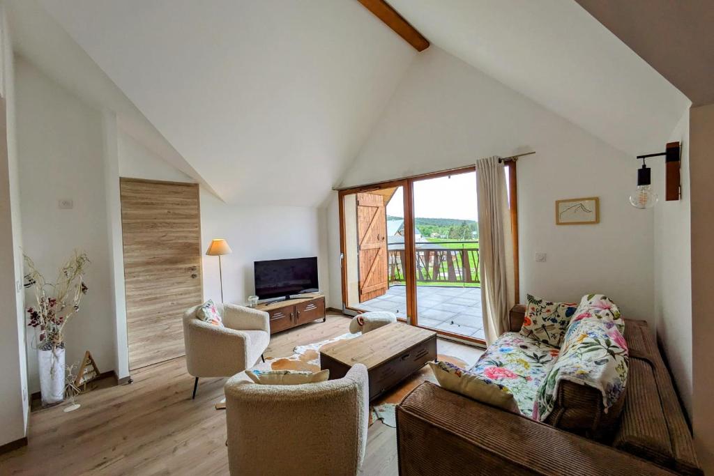 Magnifique appartement au pied des pistes Le trelod gite pied des pistes 11