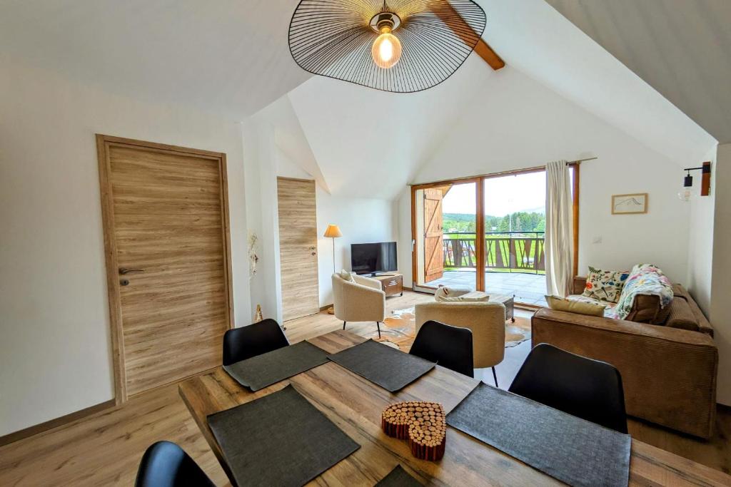 Magnifique appartement au pied des pistes Le trelod gite pied des pistes 5