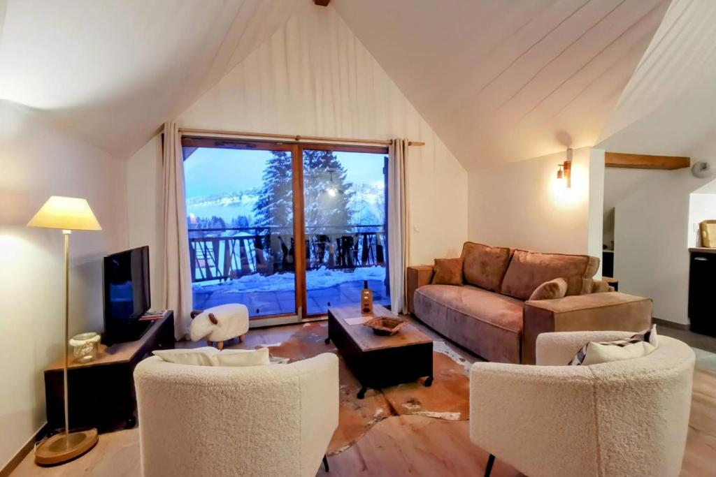 Magnifique appartement au pied des pistes Le trelod gite pied des pistes 8
