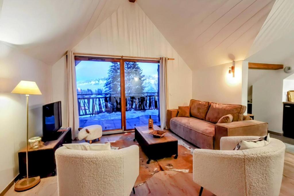 Magnifique appartement au pied des pistes Le trelod gite pied des pistes