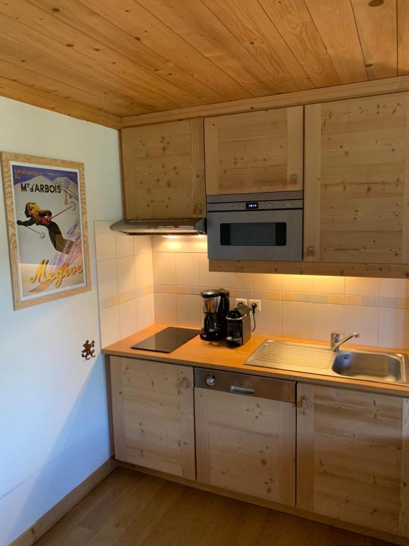 Megeve Appartement 2 chambres Proche Centre et Pistes Fibre Parking appartement pied des pistes 4