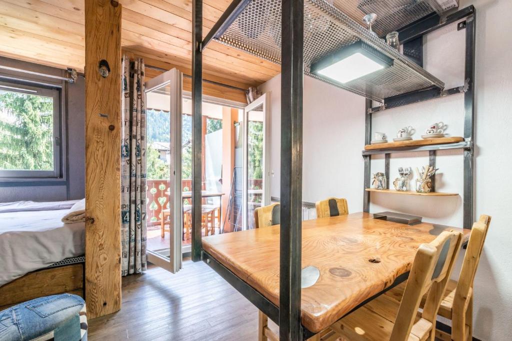 Modern Apt with Mont Blanc view appartement pied des pistes 1