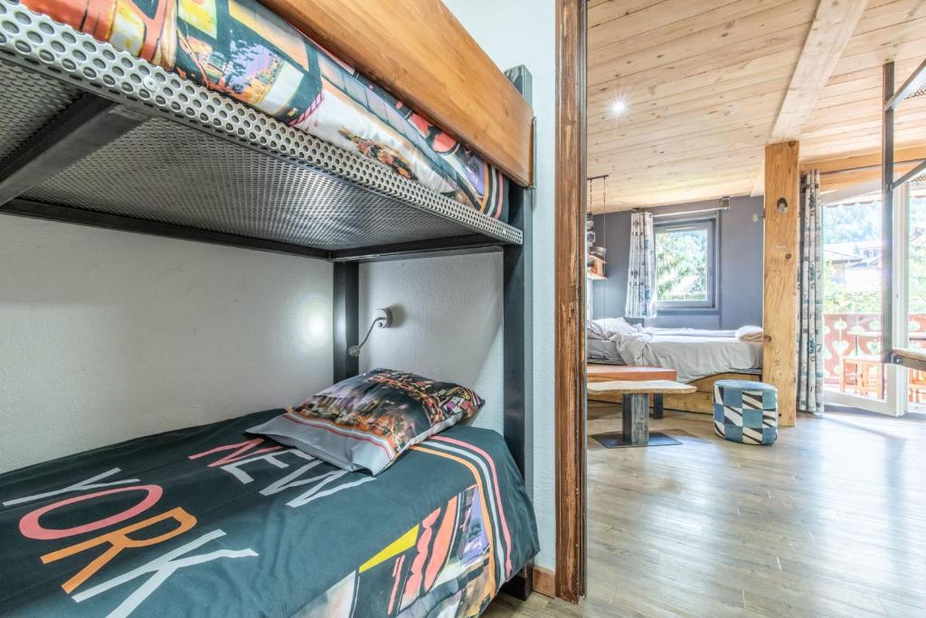 Modern Apt with Mont Blanc view appartement pied des pistes 10