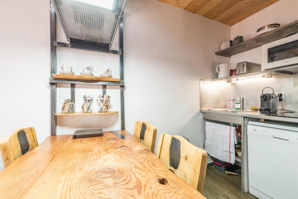 Modern Apt with Mont Blanc view appartement pied des pistes 3