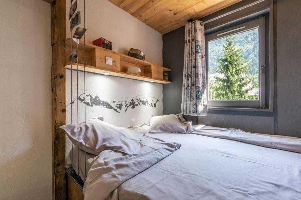 Modern Apt with Mont Blanc view appartement pied des pistes 4