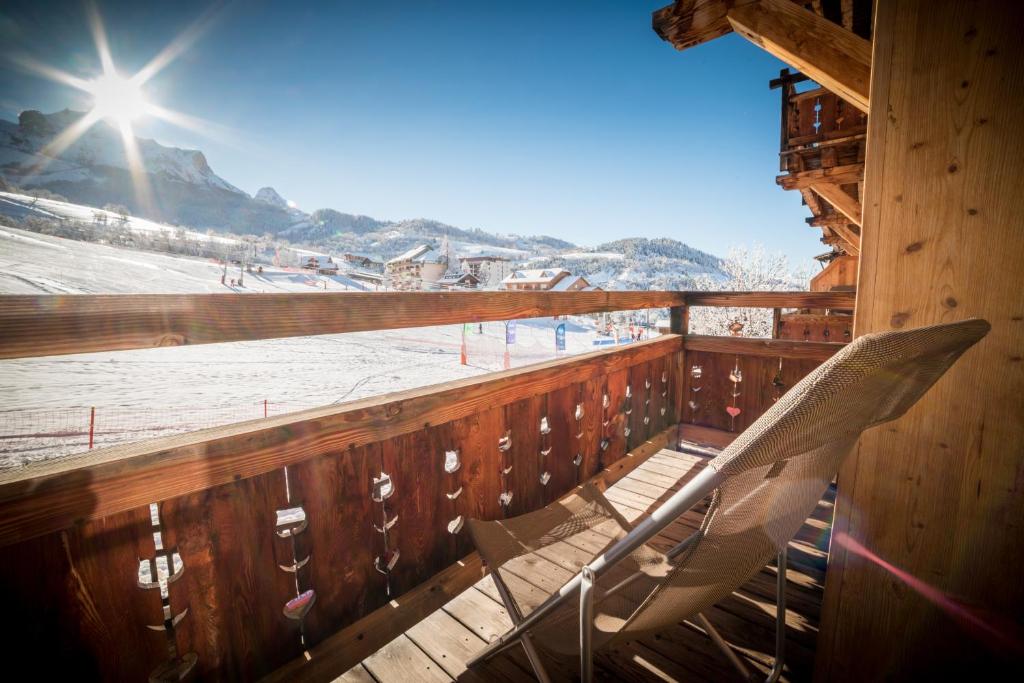 Montana Chalet Hotel Spa hotel pied des pistes 3