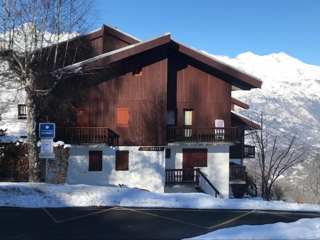 Montchavin Les Cotes vue Mont Blanc appartement pied des pistes 5