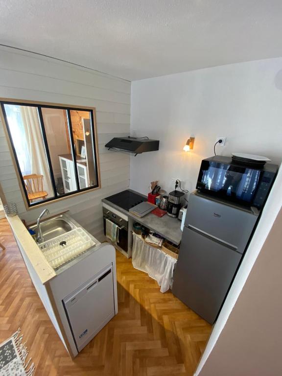 Montclar Appart 4 a 6 places terrasse vue panoramique idealement situe appartement pied des pistes 10