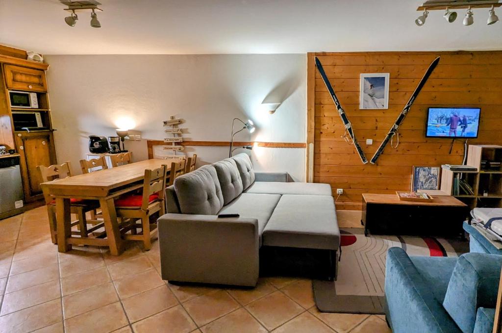Morillon 1100 Skis aux pieds appartement pied des pistes 4