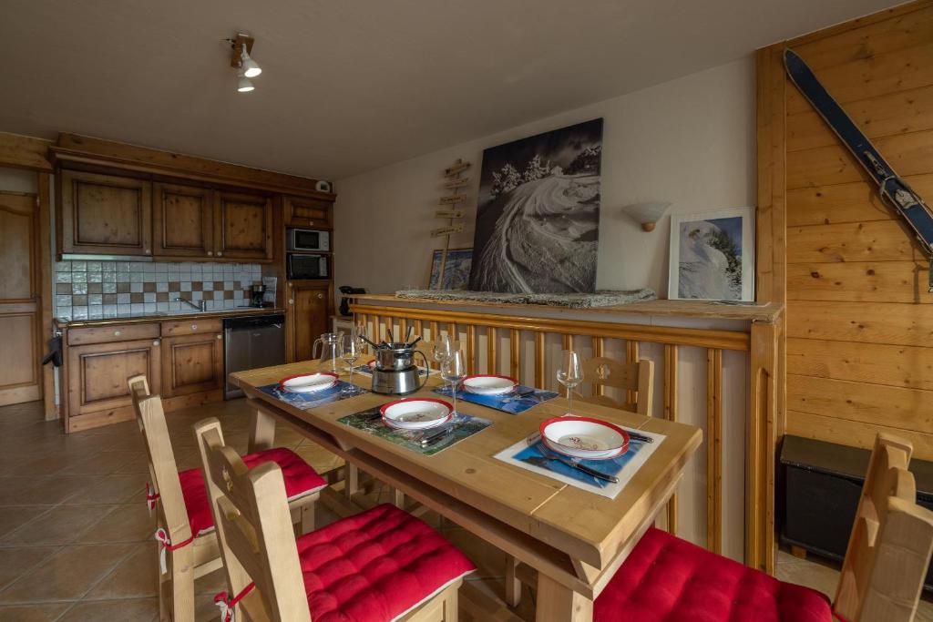 Morillon 1100 Skis aux pieds appartement pied des pistes 9