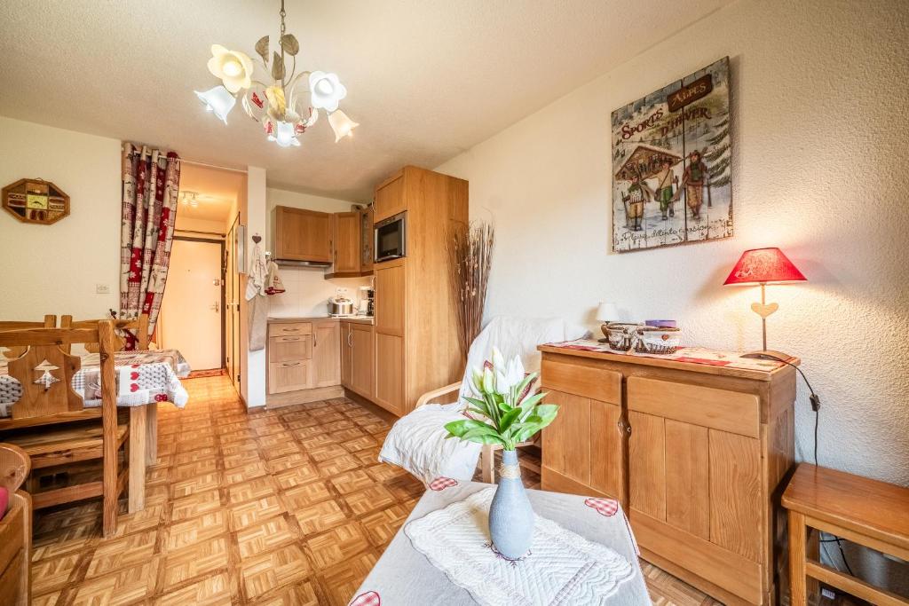 Morillon Studio 4 personnes appartement pied des pistes 13
