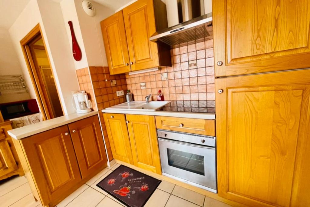 Nice 36 M2 With Wifi Balcon View On The Mountain appartement pied des pistes 3