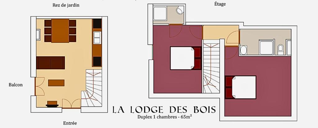 Nordique Symbiose appartement pied des pistes 16