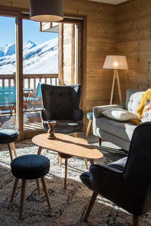 ODYSSEE B201 Magnifique Duplex sur les pistes appartement pied des pistes 8