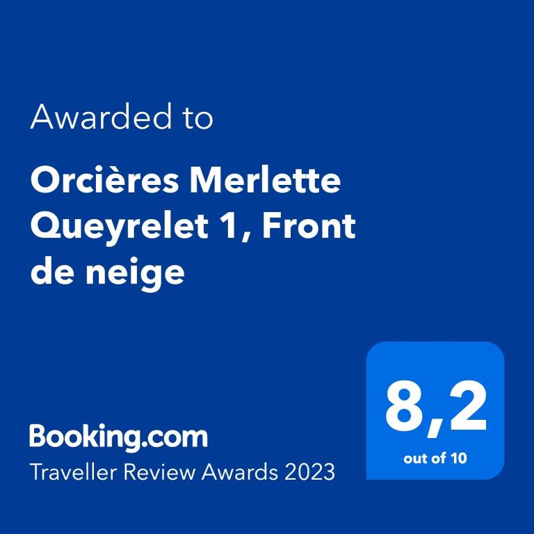 Orcieres Merlette Queyrelet 1 Front de neige appartement pied des pistes 1