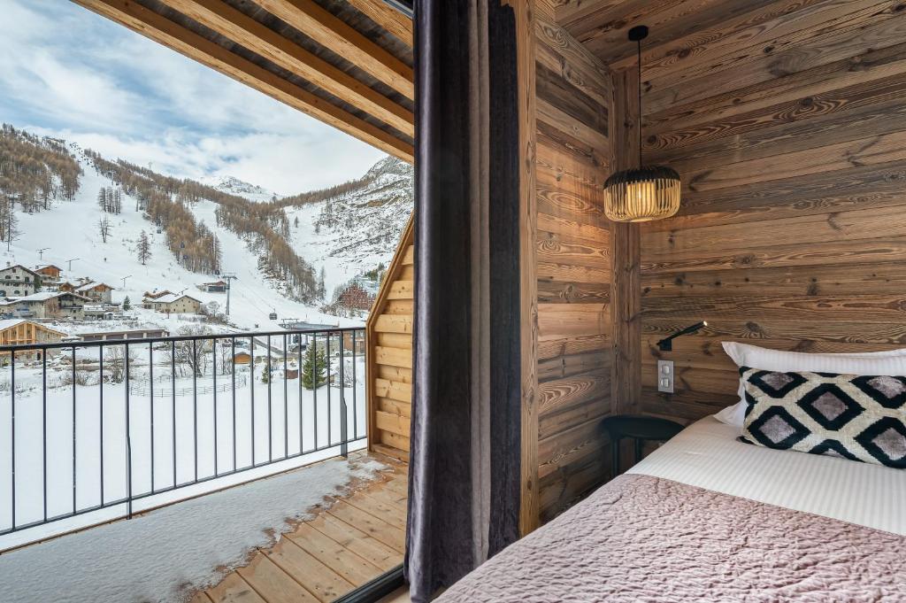 Penthouse Chamois LES CHALETS COVAREL appartement pied des pistes 15