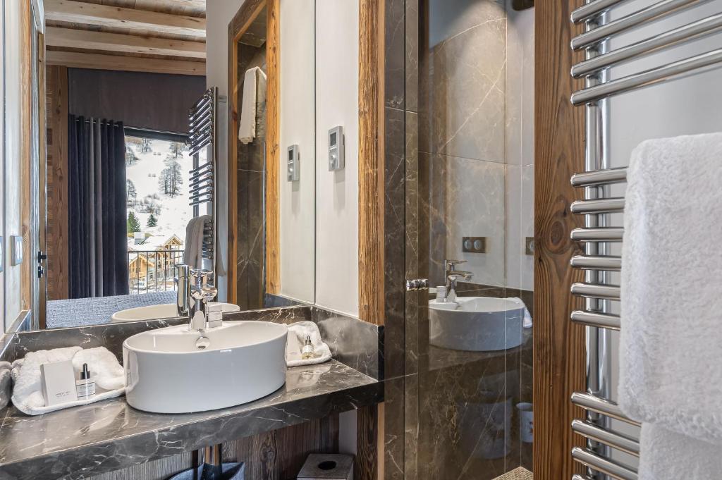 Penthouse Chamois LES CHALETS COVAREL appartement pied des pistes 16
