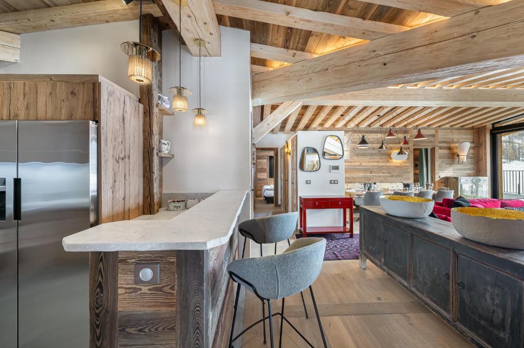Penthouse Chamois LES CHALETS COVAREL appartement pied des pistes 3