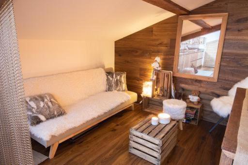 Penthouse lOurse Bleue Sauna privatif acces direct aux pistes appartement pied des pistes 11